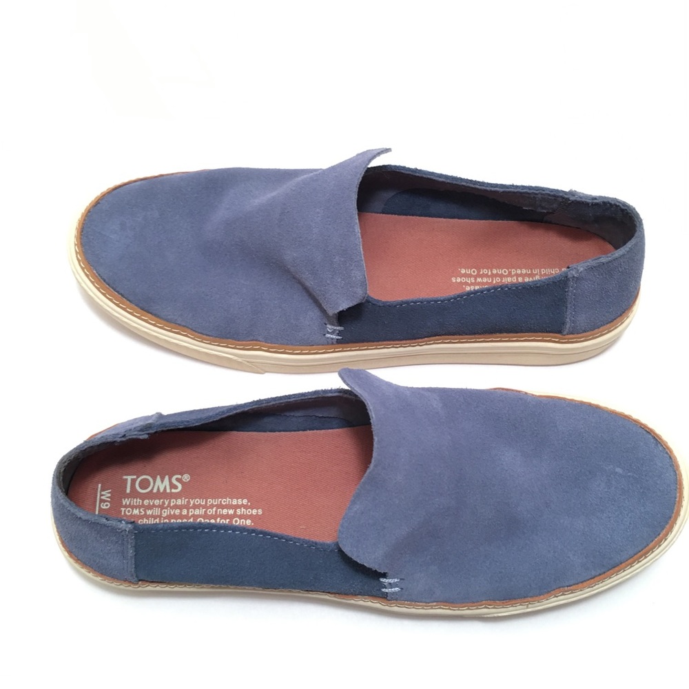 Toms Blue Slip On Sneakers -
